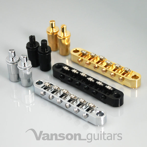 NEW Vanson Roller Saddle Bridge for Epiphone Les Paul, SG, ES, Dot, Bigsby T-O-M