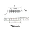 NEW Vanson ABR1 Saddle / Bridge for Gibson Les Paul SG ES Dot Gretsch® guitars
