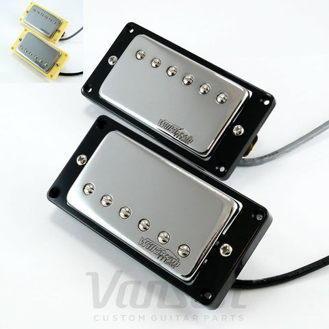 NEW Wilkinson HOT CHROME Humbuckers for Gibson ® Epiphone ®* Les Paul etc WOCHB