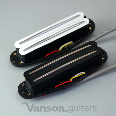 NEW Vanson Hot Rail Humbucker, Single Coil Size Pickup for Strat®* guitars,
