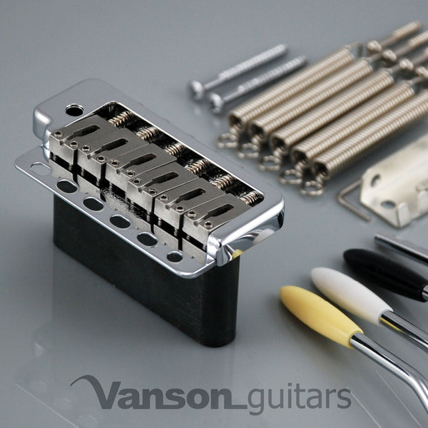 NEW Wilkinson WVP6CR SB Chrome Tremolo for Strat® STEEL BLOCK Vintage WVP6 SB CR