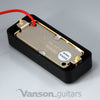 NEW Wilkinson WMHR AlNiCo V Mini Humbucker Pickup, P90, Gold, Black Ring