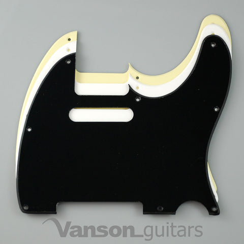NEW Vanson 1ply TC1 Scratchplate for Squier Telecaster Tele ®* project Pickguard