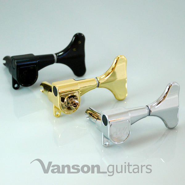 4 x NEW Wilkinson WJB 650 Tuners / Machine heads for Bass Guitar, WJB650