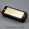 NEW Wilkinson WMHR AlNiCo V Mini Humbucker Pickup, P90, Gold, Black Ring