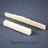VANSON 52mm Plain Bone Nut and 80mm Compensated Saddle, Classical Guitars PLCMP+