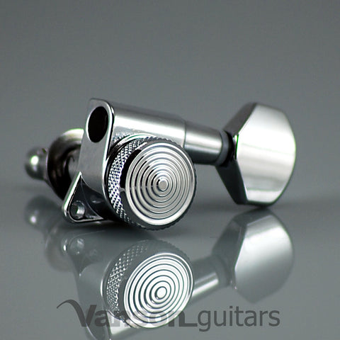 7 x Vanson Chrome LOCKING Tuners, for Jackson, BC Rich, Schecter ®* V07SP-CR7