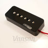 NEW Wilkinson Bridge and Neck P90 Soapbar Pickup SET / Soap Bar / Black WO90 N&B
