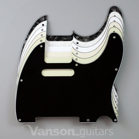NEW Vanson 3ply TC1 Scratchplate for Squier Telecaster Tele ®* project Pickguard