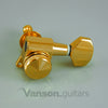 3+3 Gold Vanson LOCKING Tuners, for Jackson BC Rich Schecter PRS ®* V07SP-GD3