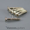 6 x NEW Vanson Countersunk Bridge Screws for Tele®* / fixed bridge guitars