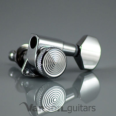 3+3 Chrome Vanson LOCKING Tuners, for Jackson BC Rich Schecter PRS ®* V07SP-CR3