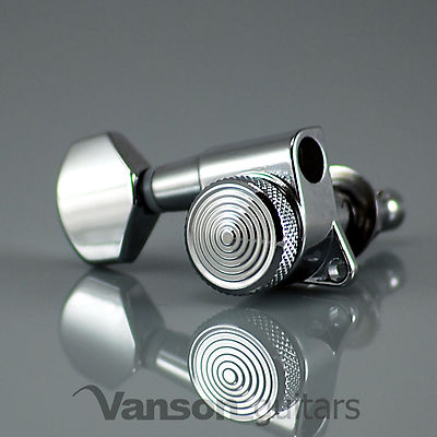 7 x Vanson Chrome LOCKING Tuners, for Jackson, BC Rich, Schecter ®* V07SP-CR7 LH