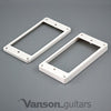NEW 2 x Flat Base Mounting Rings for Epiphone Flat top SG etc humbucker surround