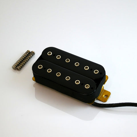 VANSON High Output Black Hex-pole Humbucker Bridge Pickup for Ibanez, Epiphone, Stratocaster etc.
