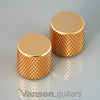 2 x NEW Vanson Large Flat Top Knobs for Telecaster® Tele® guitar, Push-On  VP005