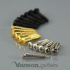 6 x NEW Vanson Countersunk Bridge Screws for Tele®* / fixed bridge guitars