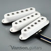 NEW Set of Vanson 'Classic Pro' Alnico V Single Coil Pickups for Strat®* White