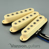 NEW Set of Vanson 'Classic Pro' Alnico V Single Coil Pickups for Strat®* Ivory