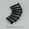 8 x NEW Humbucker Mounting Ring Screws for Les Paul, SG, ES (pickup surround)