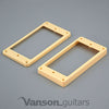 NEW 2 x Flat Base Mounting Rings for Epiphone Flat top SG etc humbucker surround