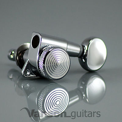 3+3 Chrome Vanson LOCKING Tuners, for Jackson BC Rich Schecter PRS ®* V05SP-CR3