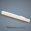NEW High quality Vanson LEFT HANDED 72mm Bone Saddle for Acoustic Guitar BSIntLH