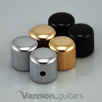 2 x NEW Vanson Rounded Screw Knobs for Fender® Telecaster®, Tele® guitar, VS002