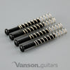 4 x NEW Humbucker Pickup Mounting Screws & Springs, 3mm, for Les Paul, SG, ES 