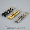 2 x NEW Humbucker Pickup Mounting Screws & Springs, 3mm, for Les Paul, SG, ES 