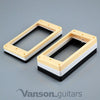 NEW 2 x Flat Base Mounting Rings for Epiphone Flat top SG etc humbucker surround