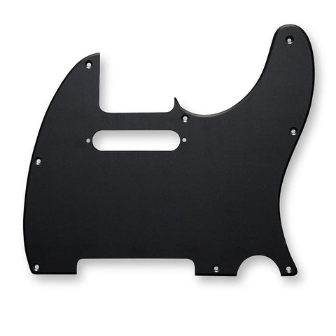 VANSON 1-Ply Black Matt Premium TC3 Quality Scratchplate Pickguard DIRECT FIT for Fender USA MEX Telecaster