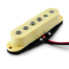 VANSON 'Vintage Pro' Alnico V Ivory/Cream Single Coil Middle Pickup for Stratocaster Guitars