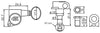 Wilkinson WJN05 EZ-LOK Chrome Right Handed Tuners / Machine Heads for Stratocaster, Telecaster, Jackson, Ibanez, BC Rich, Schecter, Electric Guitar (Right Handed, Chrome)