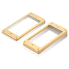 VANSON Set of Curved Base Mounting Rings & Screws for Epiphone Les Paul, ES Humbucker Surround
