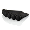 VANSON High Quality Ebony (Un-Slotted) Bridge Pins for Acoustic Guitars / String Pegs / Plain