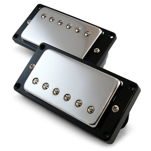 VANSON 'HOT' Chrome Humbucker Pickup Set for Gibson, Epiphone Les Paul, etc