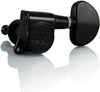 Wilkinson WJN03 Black (3-a-side) 19:1 Gear Ratio Tuners / Machine Heads  for Epiphone Les Paul, SG, ES, PRS, Schecter, Ibanez (Standard Post)