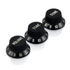 VANSON Volume & Tone Control Knob SET for Stratocaster Type Electric Guitars, 6mm