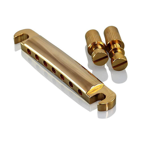 VANSON Gold 7 String Stop Bar / Tailpiece for Epiphone Les Paul Schecter ESP