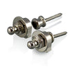 VANSON Set of Nickel Strap Locks for Electric Guitar, Bass, or Acoustic