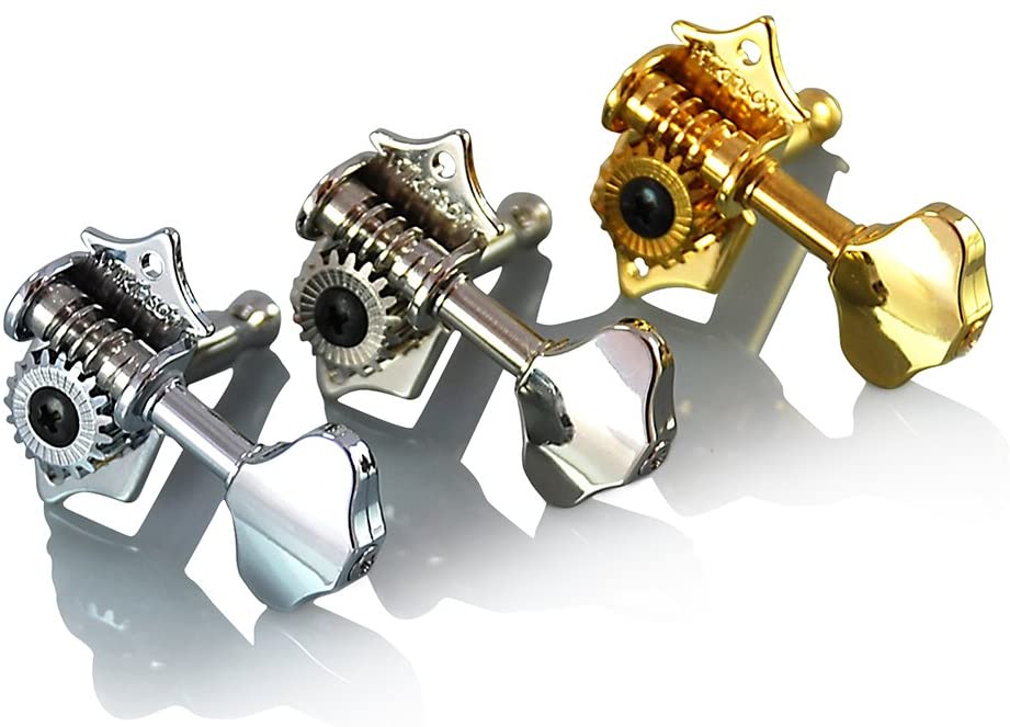 machine head gear Wilkinson WJ28N Gold (3-a-side) 19:1 Gear Ratio Tuners / Machine Heads – Vanson Guitars