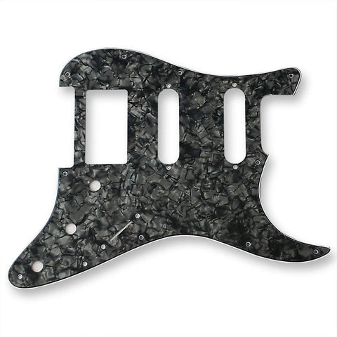 VANSON 3-Ply Black Pearl Premium Quality HSS Scratchplate Pickguard DIRECT FIT for USA, MEX Fender Stratocaster