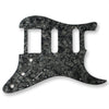 VANSON 3-Ply Black Pearl Premium Quality HSS Scratchplate Pickguard DIRECT FIT for USA, MEX Fender Stratocaster
