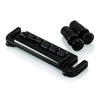 VANSON Black Wrap-around Combination Bridge for Les Paul Junior / Jnr, Melody Makers, Badass etc.
