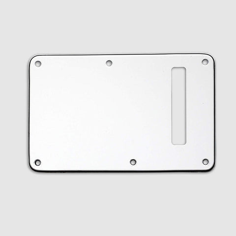 VANSON 3-Ply White Premium Quality Tremolo Cover Backplate to fit Fender USA, MEX Stratocaster Strat