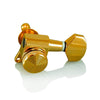 VANSON V07SP LOCKING Gold (3-a-side) Tuners / Machine Heads for SG, ES, PRS, Schecter, Ibanez Guitars