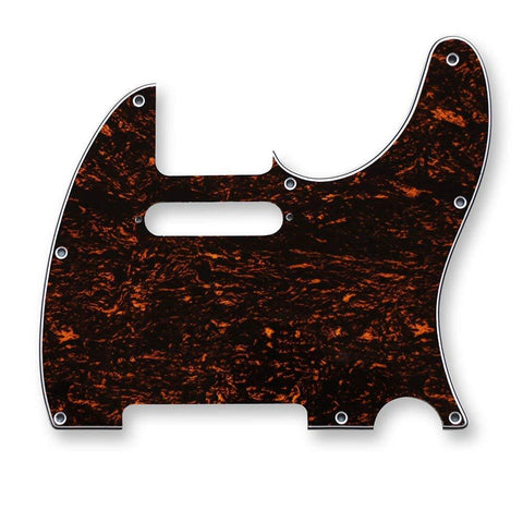 VANSON 3-Ply Brown Tort Premium Quality TC3 Scratchplate Pickguard DIRECT FIT for Fender USA MEX Telecaster