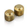VANSON VP004 Double Flat Top Push-On Knobs / Volume or Tone Speed Control for Telecaster 'TL' Guitars