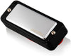 Wilkinson WMHR Chrome AlNiCo V P90 Mini Humbucker Pickup (Black Ring, Chrome)